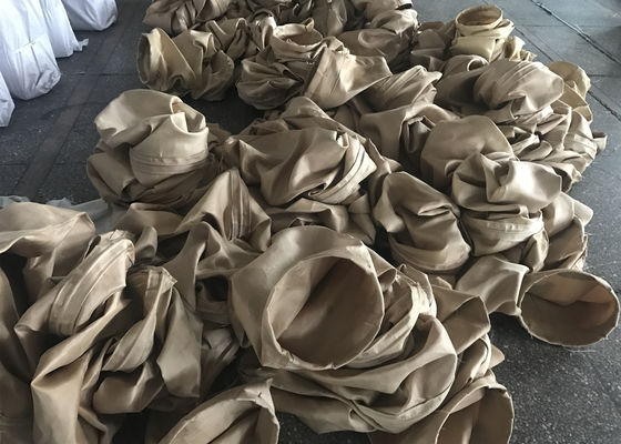 Sac de filtre en fibre de verre répulsif contre l'huile et l'eau 630GSM Longueur personnalisée