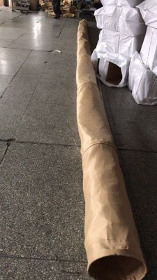 Sac de filtre en fibre de verre FMS à haute température pour le collecteur de poussière