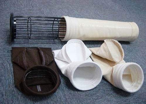 L'installation de filtration pure de tissu de sachet filtre de 100% PTFE met en sac la longueur de 1000mm~8000mm