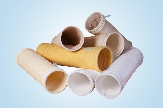 Sachets filtre 450GSM~550GSM de PPS de feutre non-tissé d'aiguille pour les chaudières à charbon