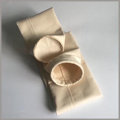 Les sachets filtre 550GSM de tissu de jet d'impulsion de PPS de rendement élevé ont adapté la taille aux besoins du client