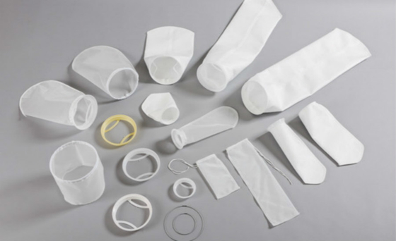 Le sachet filtre liquide en nylon de 400 mailles a adapté la taille aux besoins du client pour le fil de couture d'industrie de la peinture/chaud-fonte