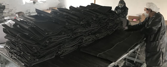 Résistant à hautes températures des sachets filtre 630GSM de Baghouse de fibre de verre de dépoussiérage