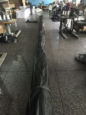 Longueur des sachets filtre 1000mm~120000mm d'extracteur de poussière de fibre de verre de résistance à la corrosion pour l'usine sidérurgique