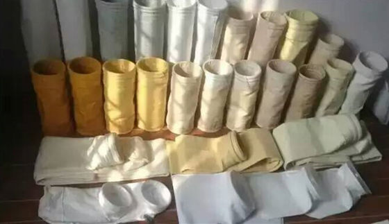 sachets 800GSM filtre à hautes températures/sachet filtre fibre de verre de la poche FMS