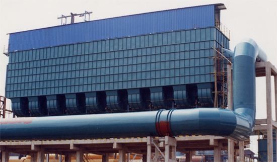 Le collecteur de poussière industriel sac automatique du contrôle de température LCM de long/renversent off-line le collecteur de poussière d'impulsion