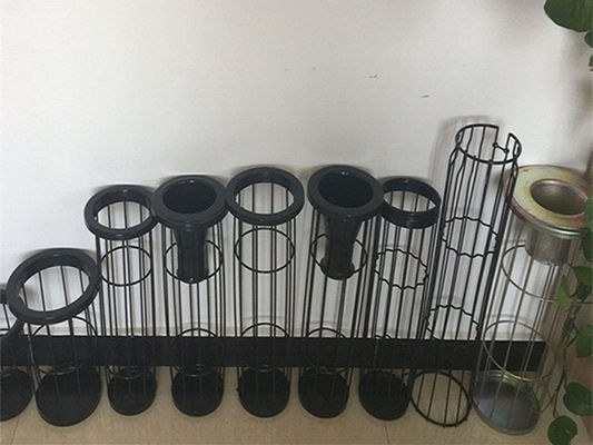 Stérilisez la cage à hautes températures galvanisée de sachet filtre de silicium/la forme de soutien de coutume cages de sac