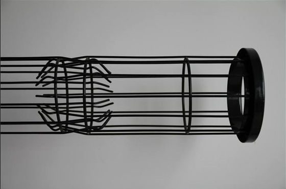 Taille adaptée aux besoins du client par traitement de silicium de jet de surface de cage de sachet filtre d'usine de ciment
