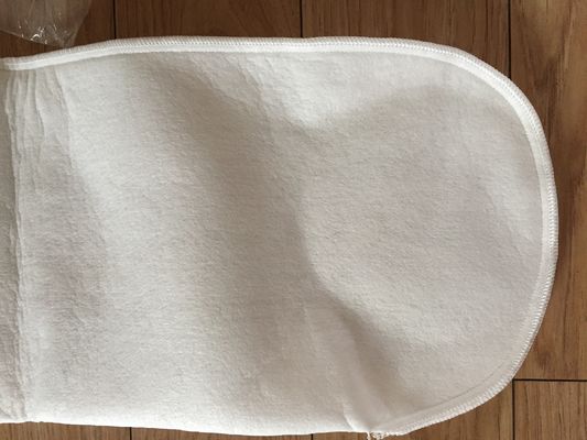 Construction liquide de fil de couture de sachet filtre de maille de multifilament de PE pour l'industrie de résine