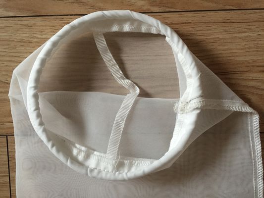 Maille en nylon nettoyage facile à couvercle serti de filtration liquide de sachet filtre de 0,5 microns