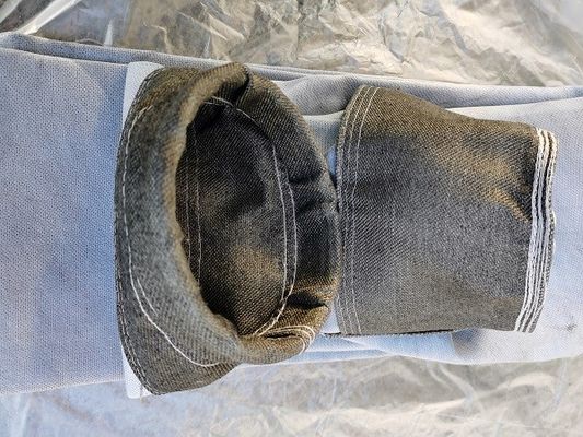 Sachet filtre à hautes températures de produit hydrofuge de pétrole et de fibre de verre pour l'usine de ciment
