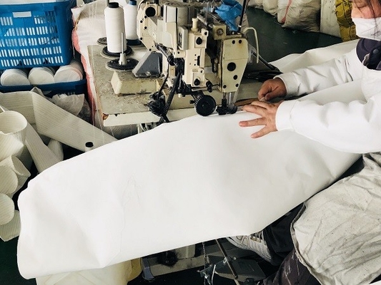 L'usine sidérurgique a senti les sachets filtre/sachet filtre de polyester pour l'usine de ciment