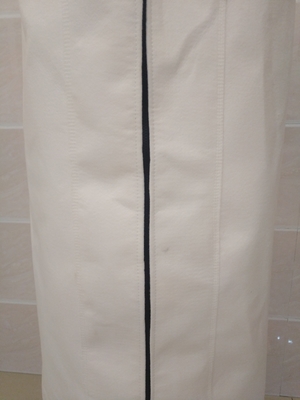Sachet filtre liquide du polyester 0.1~2500um blanc fait sur commande avec la tirette