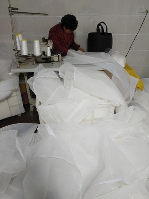 1/0.5/5/200 sachet filtre liquide de PE de sachet filtre/industrie pp de micron blanc