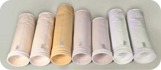 Food Pharmacy Polyester 450GSM Dust Collector Filter Bag