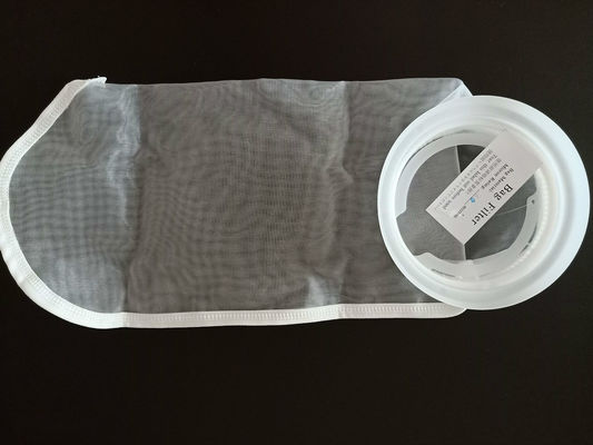 Boucle accrochante d'industrie sachet filtre liquide de 60 microns avec la couture