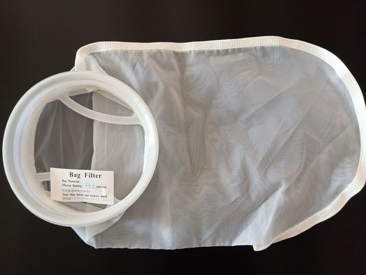 Le micron en nylon Mesh Filter Bags Welded Heat du polyester 500 a scellé