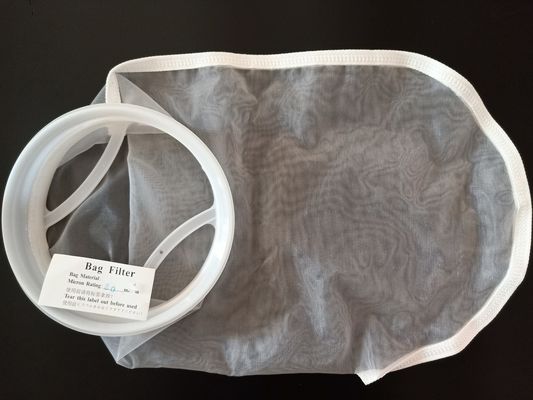 Le micron en nylon Mesh Filter Bags Welded Heat du polyester 500 a scellé