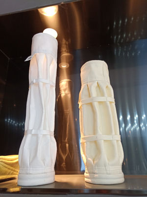 Sachet filtre plissé par étoile de PPS Nomex P84 de polyester pour le collecteur de poussière renversé