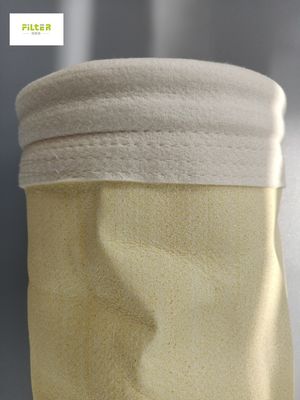 Calandrement acrylique de fibre de verre de Nomex d'anti d'alcali sac de filtre à air