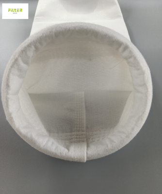 Sachet filtre industriel de polyester de 500GSM 550GSM pour le collecteur de poussière