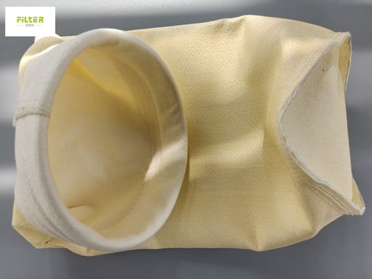 L'aiguille acrylique de Nomex de polyester a senti le sachet filtre 550GSM pour la poussière industrielle