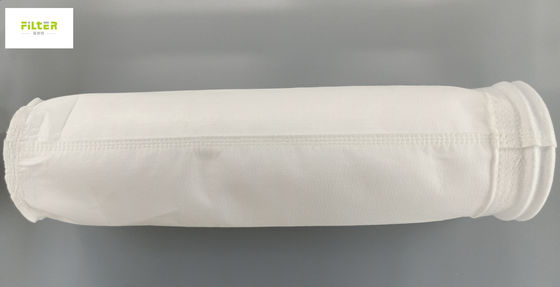 L'aiguille 550GSM non-tissée a senti taille acide 130mmX2500mm de polyester de sachet filtre l'anti