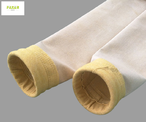 Résistant alcalin à hautes températures de sachet filtre d'aiguille de fibre de verre