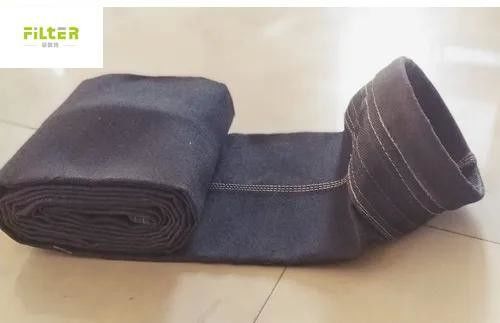 Résistant alcalin à hautes températures de sachet filtre d'aiguille de fibre de verre