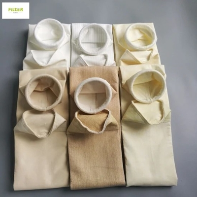 Sachet filtre de collecteur de poussière de filtre à manches de silo de fibre de verre de Baghouse et panier de cage de filtre