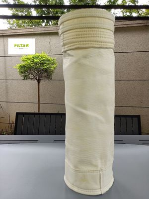L'aiguille à hautes températures de Nomex PTFE de fibre de verre de sachet filtre de la poussière s'est sentie