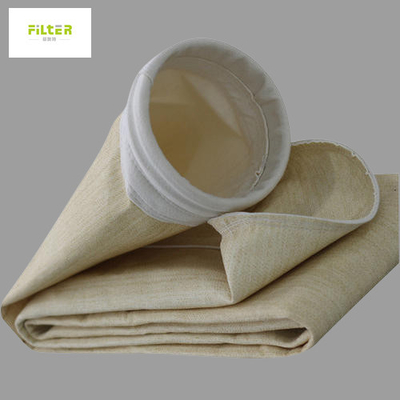 Sachet filtre de la poussière de Nomex avec l'épaisseur du cadre 2.0mm d'acier inoxydable