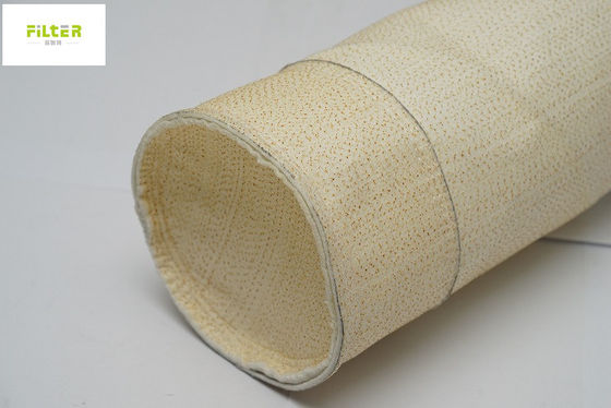 Sachet filtre 450-550g de la poussière de Nomex Aramid PPS P84 PTFE pour l'industrie cimentière