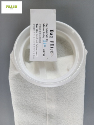 Boucle accrochante de PE fait sur commande sachet filtre de 100 microns pour le filtre liquide