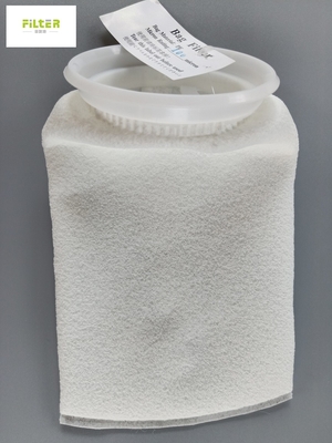 Sachet filtre liquide de PE en nylon avec Plasic ou ANNEAU SS304